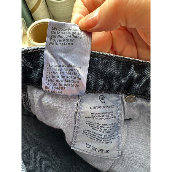 AG Adriano Goldschmied Prima Cigarette Jeans Blue Women’s US 29 - Picture 10 of 13